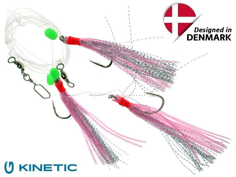 Načtěte obrázek do galerijního prohlížeče, Kinetic Sabiki Sei & Lyr 5/0 0,80mm 150cm Makrela