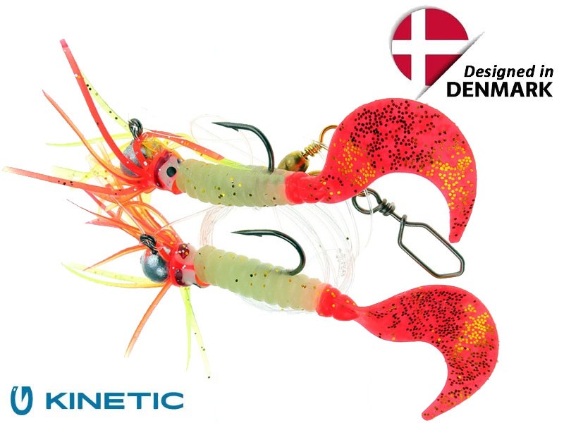 Načtěte obrázek do galerijního prohlížeče, Kinetic Sabiki Loaded Shadtail Skirt UV 3/0