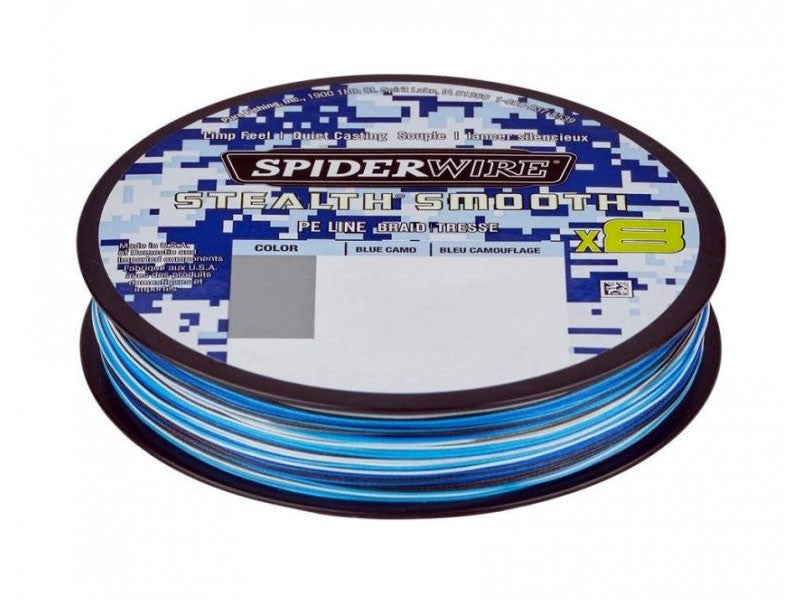 Načtěte obrázek do galerijního prohlížeče, Pletenka SpiderWire - Stealth Smooth x8 0,33mm 38,1kg 300m Blue Camo