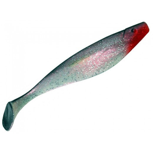 Eisfisch schwarz mit Pailletten 22 cm