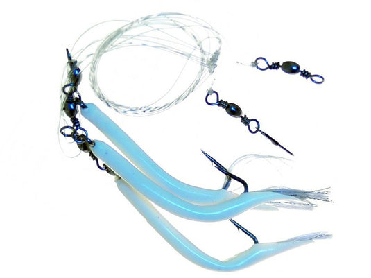 Trubičky návazec 8/0 bílá