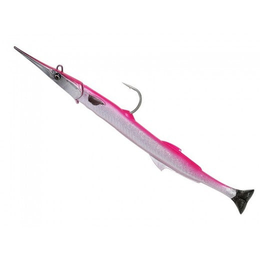 Načtěte obrázek do galerijního prohlížeče, 3D Needlefish Pulse Tail 30cm 105g Pink Silver
