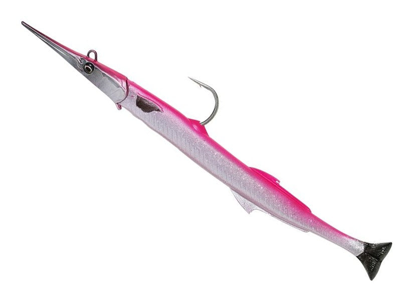 Načtěte obrázek do galerijního prohlížeče, Savage Gear 3D Needlefish Pulse Tail 23cm 55g Pink Silver
