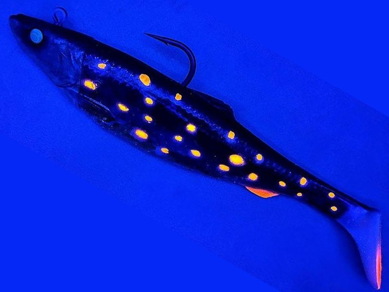 Załaduj obraz do przeglądarki galerii, 4D Śledź Duży Shad 25cm 300g 1+1 szt. Płastuga
