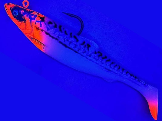 4D Śledź Big Shad 25cm 300g 1+1 szt. Red Head Mack