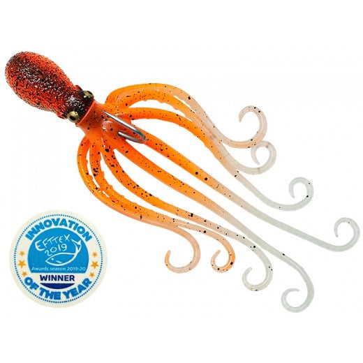 Načtěte obrázek do galerijního prohlížeče, 3D Octopus UV Orange Glow 16cm 120g
