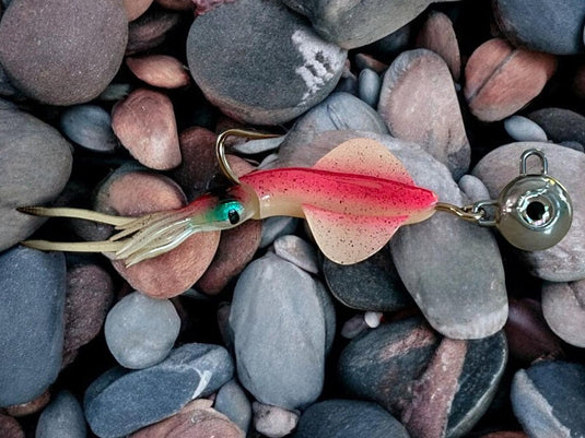 Kalmary Czeburaszka UV 50g 15cm Różowe