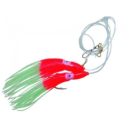 Octopus RF rozmiar 4/0 fluo czerwony 8cm