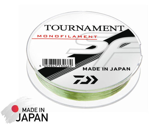 Daiwa Tournament SF Monofil 0,30mm 300m 7,9kg Green Transparent