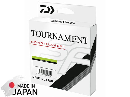 Daiwa Tournament SF Monofil 0,30mm 300m 7,9kg Green Transparent