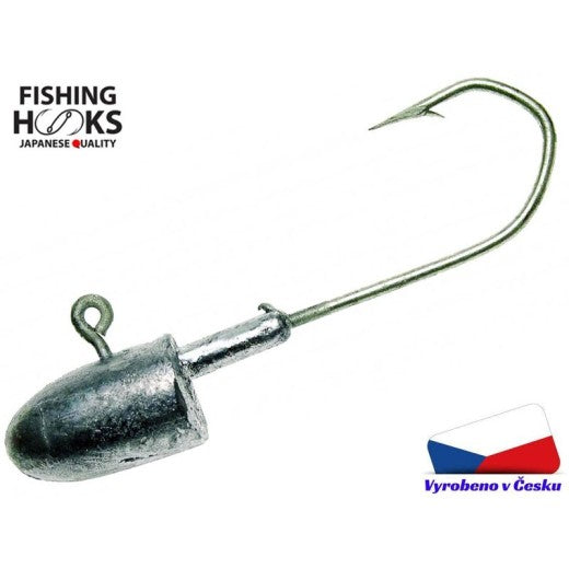 Jig, ungefärbt, 90 g, Größe 10/0, 3 Stück