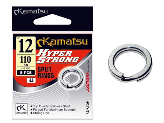 Pierścień wzmacniający Kamatsu Hyper Strong 12mm 110kg płaski 5 szt.