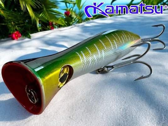 Kamatsu Vibbra Reef Pop 20cm 115g Gold Tiger