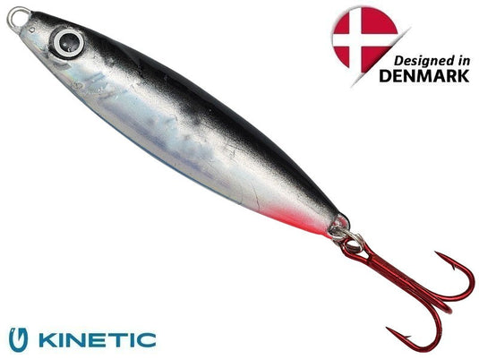 Kinetic Dragon 80g 9,5cm 2/0 Srebrny/Czarny