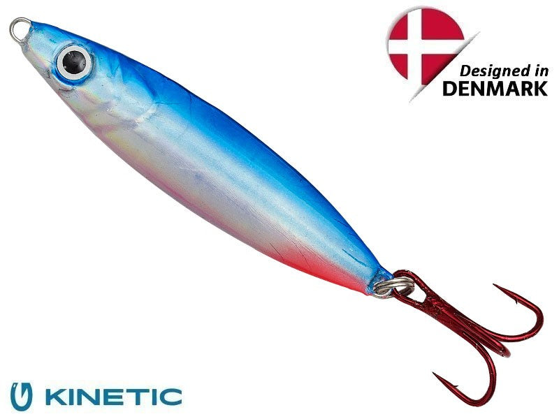 Załaduj obraz do przeglądarki galerii, Kinetyczny Smok 60g 8,5cm 1/0 Srebrny/Niebieski
