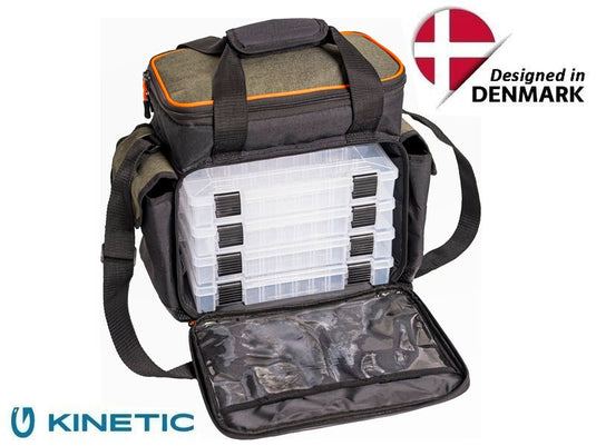 Kinetyczna torba z pudełkami