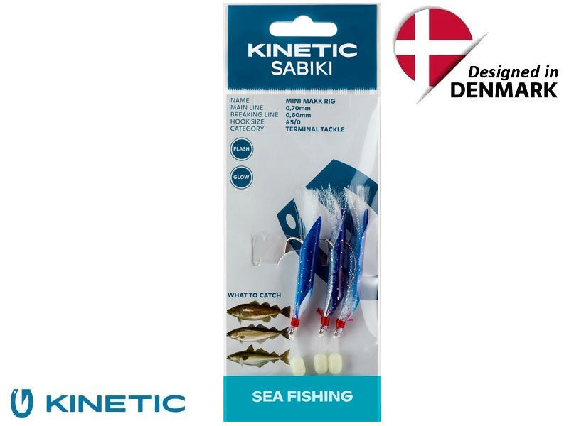 Načtěte obrázek do galerijního prohlížeče, Kinetic trubičky Mini MAKK Rig 5/0 Blue/Silver
