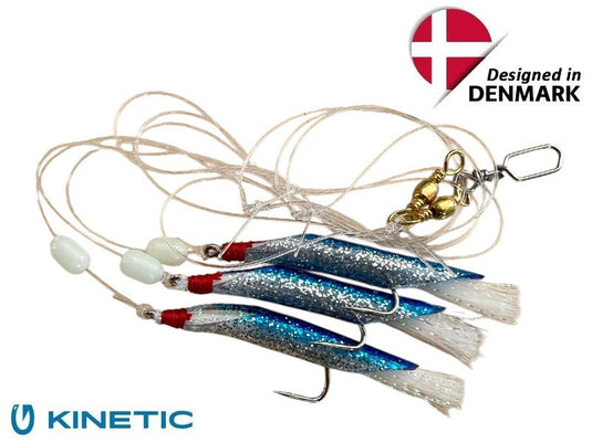 Kinetic trubičky Mini MAKK Rig 5/0 Blue/Silver