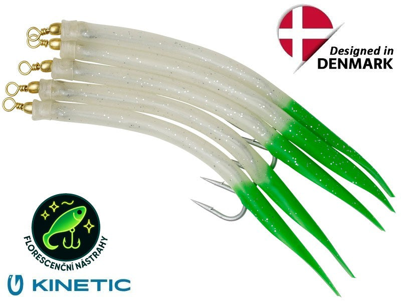 Načtěte obrázek do galerijního prohlížeče, Kinetic trubičky MAKK 10/0 Glow Neon nenavázené 5ks
