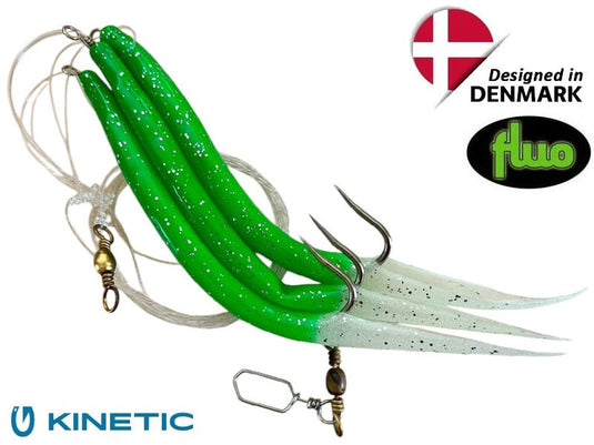 Kinetic trubičky MAKK Rig návazec 10/0 zelená fluo