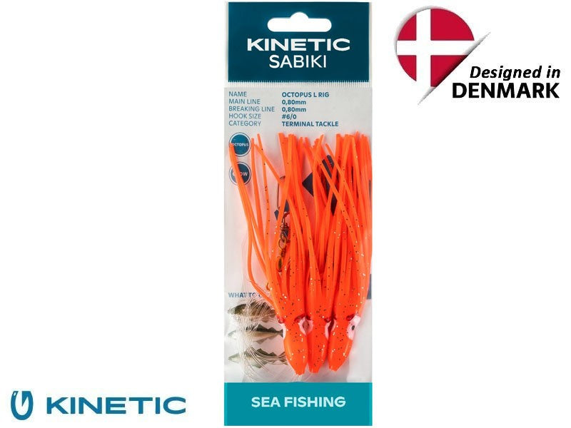 Načtěte obrázek do galerijního prohlížeče, Kinetic chobotnice návazec 6/0 červená
