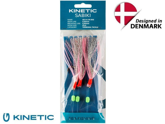 Kinetic Sabiki Sei & Lyr 5/0 0,80mm 150cm Makrela