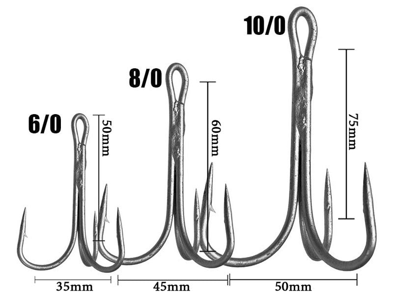 Načtěte obrázek do galerijního prohlížeče, Kinetic Trojháček Sea Hook 3x 10/0 12ks
