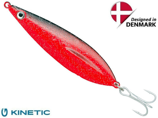 Kinetic Smolfen 80g 15cm Rot/Schwarz Glitzer