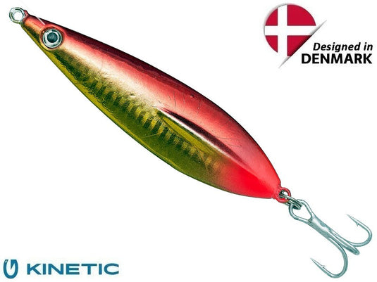 Kinetic Smolfen 80g 15cm Rot/Goldener Blitz