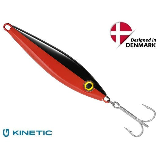 Kinetic Torskepilken 150g 12cm 5/0 Red Black