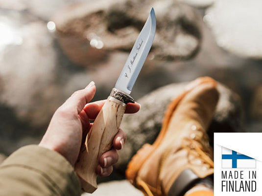 Nóż Marttiini LYNX 134 Brązowa rękojeść