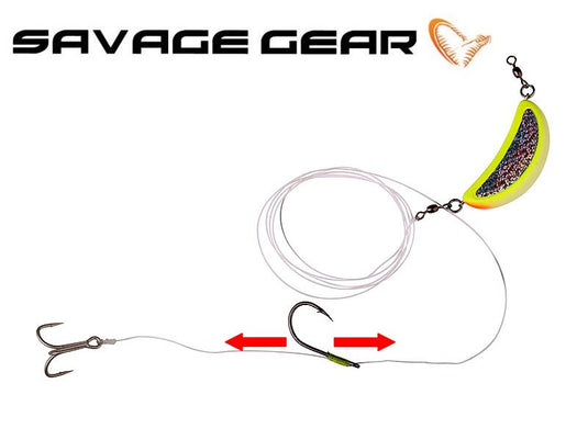 Savage Gear Nordic Bait Fish Halibut 300g háčky 3/0 a 6/0