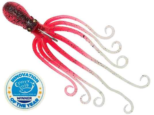 3D Octopus UV Pink Glow 16cm 120g