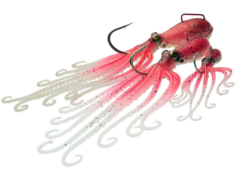 Načtěte obrázek do galerijního prohlížeče, 3D Octopus UV Pink Glow 22cm 300g
