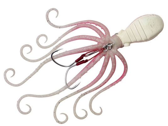 3D Octopus UV Pink Glow 22cm 300g