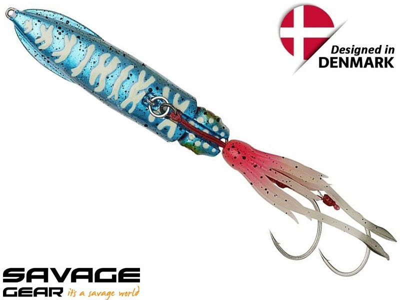 Načtěte obrázek do galerijního prohlížeče, SG Swimsquid Inchiku 9,7cm 150g Blue Pink Glow
