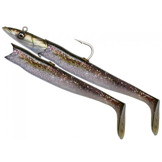 SG Sandeel V2 18cm 86g Zielono-srebrny
