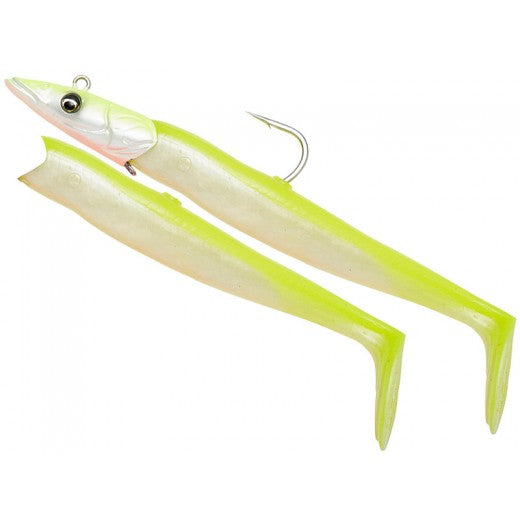 SG Sandeel V2 18cm 86g Cytrynowy tył