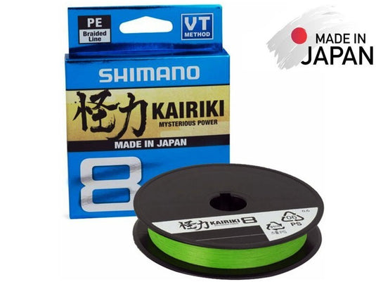 Pletenka SHIMANO Kairiki 0,23mm 22,5kg 300m Mantis Green