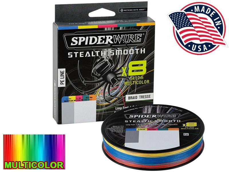 Načtěte obrázek do galerijního prohlížeče, Pletenka SpiderWire - Stealth Smooth x8 0,23mm 23,6kg 300m Multicolor

