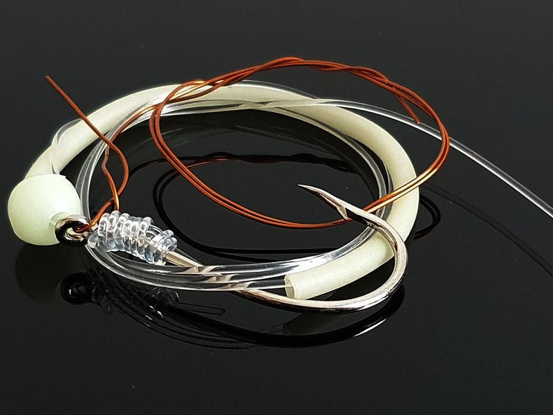 Načtěte obrázek do galerijního prohlížeče, Vláčecí háček s mosaz. drátkem 4/0
