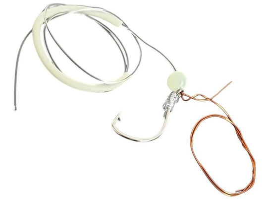 Vláčecí háček s mosaz. drátkem 10/0