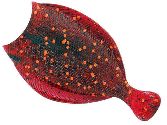 Flat Matt Jig 13cm 85g Bleeding Flounder