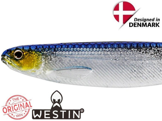 Westin Shadteez Slim 14cm 17g Blue Headlight 2ks