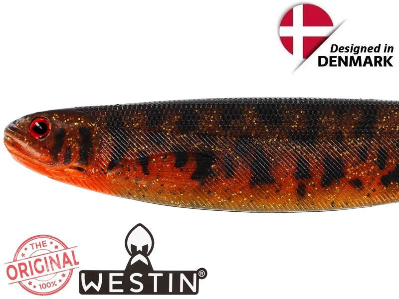 Načtěte obrázek do galerijního prohlížeče, Westin Shadteez Slim 18cm 33g Motoroil Burbot
