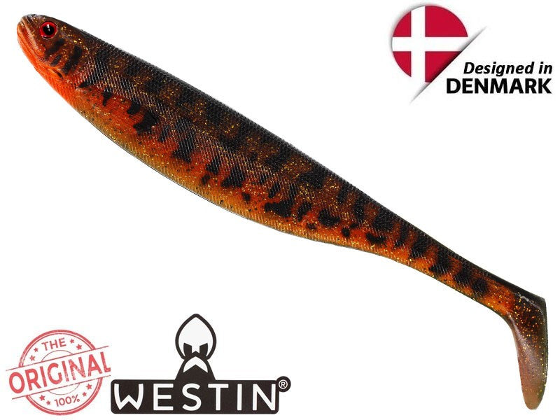 Načtěte obrázek do galerijního prohlížeče, Westin Shadteez Slim 18cm 33g Motoroil Burbot
