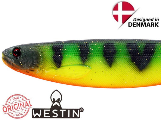 Westin Shadteez Slim 18cm 33g Tiger Perch