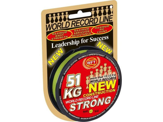 Pletenka WFT 0,32mm 51kg 300m Green Kariki