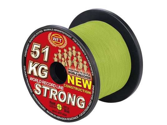 Pletenka WFT 0,32mm 51kg 600m Green Kariki