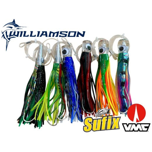 Zestaw do połowu ryb Williamson Game Fish 6 szt.